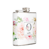 Wild Blush Botanical Letter of Monogram Heupfles (Rechts)