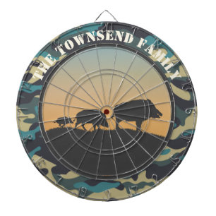 Wild Boar en Camo Dartbord