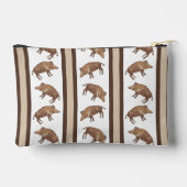 Wild Boar Stripe Zipper Pouch Etui (Achterkant)