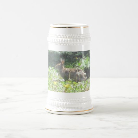 Wild Bunny Stein Bierpul (Center)