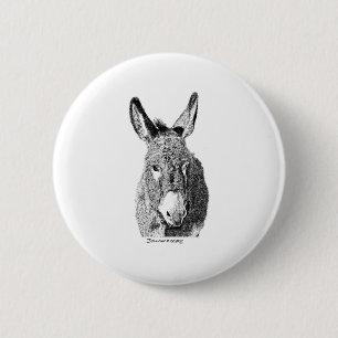 Wild Burro Ronde Button 5,7 Cm