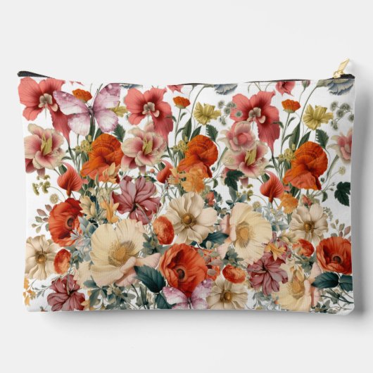 Wild Butterfly Flower Garden Etui (Achterkant)
