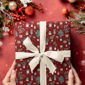 Wild Cactus Pattern Cadeaupapier