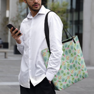 Wild Cactus Pattern Draagtas