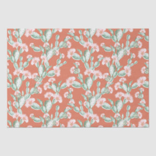 Wild Cactus Pattern Tissuepapier