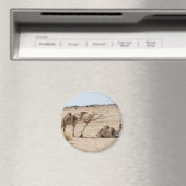 Wild Camels Magneet (Insitu (Vaatwasser))