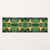 Wild Canada Lily en Insect Abstract Yogamat (Voorkant (horizontaal))