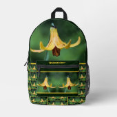 Wild Canada Lily met Insect Personalized Bedrukte Rugzak (Voorkant)