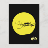Wild Cat Briefkaart (Voorkant)
