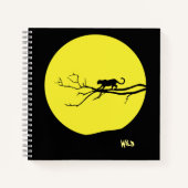 Wild Cat Hardcover Notitieboek (Voorkant)