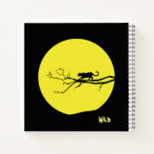 Wild Cat Hardcover Notitieboek (Achterkant)
