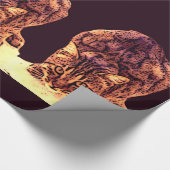 WILD CAT KITTEN CADEAUPAPIER (Hoek)