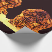 WILD CAT KITTEN CADEAUPAPIER (Hoek)