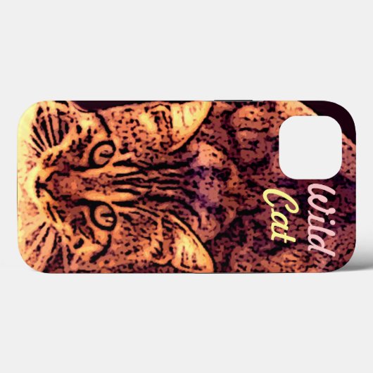 WILD CAT KITTEN Case-Mate iPhone CASE (Achterkant (horizontaal))
