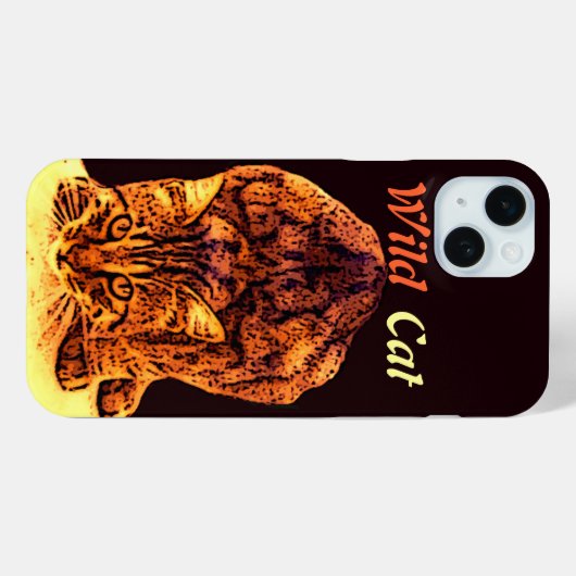 WILD CAT KITTEN Case-Mate iPhone CASE (Achterkant (horizontaal))