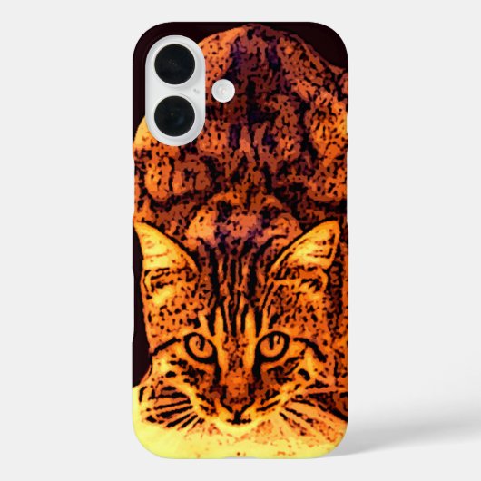 WILD CAT KITTEN Case-Mate iPhone CASE (Achterkant)