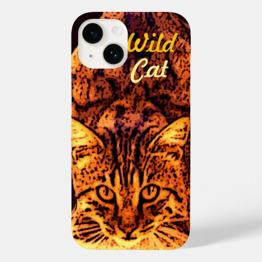 WILD CAT KITTEN Case-Mate iPhone CASE (Achterkant)