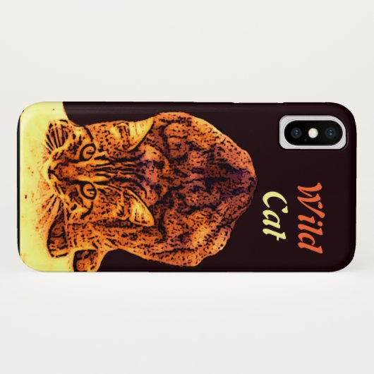 WILD CAT KITTEN Case-Mate iPhone CASE (Achterkant (horizontaal))