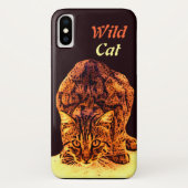 WILD CAT KITTEN Case-Mate iPhone CASE (Achterkant)