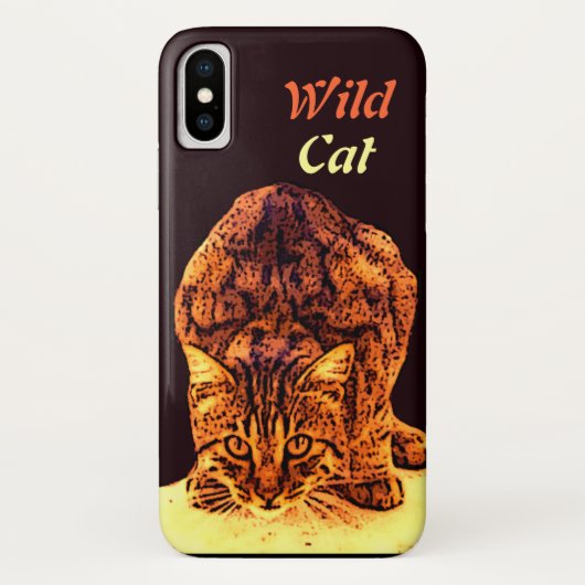 WILD CAT KITTEN Case-Mate iPhone CASE (Achterkant)
