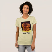 WILD CAT KITTEN T-SHIRT (Voorkant volledig)