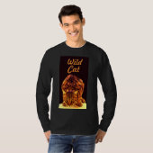 WILD CAT KITTEN T-SHIRT (Voorkant volledig)