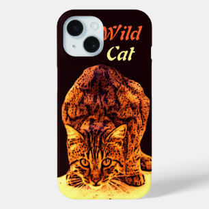 WILD CAT KITTEN Yellow Brown
