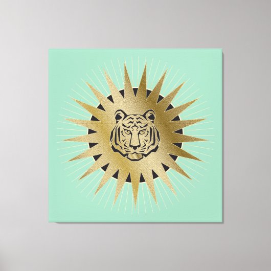 Wild Cat - Wrapped Canvas (Voorkant)