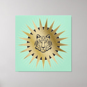 Wild Cat - Wrapped Canvas Afdruk
