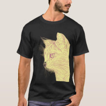 Wild Cat Zwart T-shirt