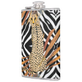 Wild Cheetah Heupfles (Links)