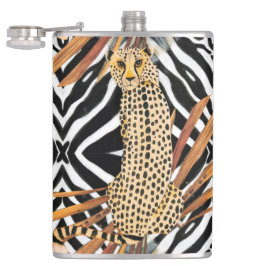 Wild Cheetah Heupfles