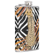 Wild Cheetah  Heupfles (Rechts)