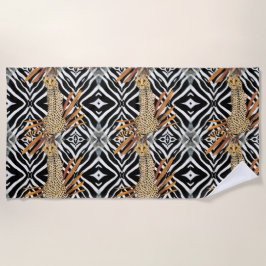 Wild Cheetah Strandlaken