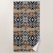 Wild Cheetah  Strandlaken (Voorkant)