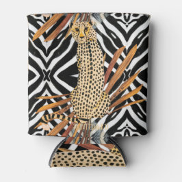 Wild Cheetah Wine Tumbler – African Wildlife Art Blikjeskoeler