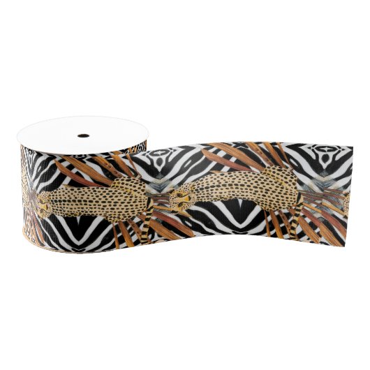 Wild Cheetah Wrapping Paper Grosgrain Lint (Spoel)