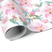 Wild cherry blossom blooming garden cadeaupapier (Rol Hoek)