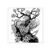 Wild Cherry Blossom Rubberstempel (Afrduk)