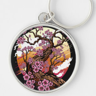 Wild Cherry Blossom Sleutelhanger
