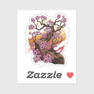 Wild Cherry Blossom Sticker