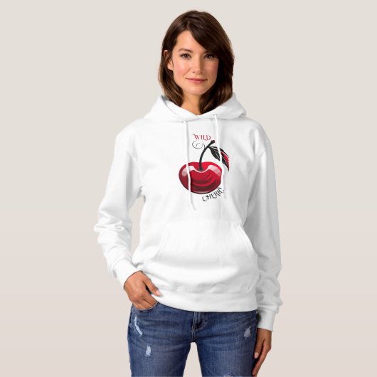 Wild Cherry Hoodie (Voorkant volledig)