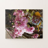 Wild Cherry roze Blossom Tree Legpuzzel (Horizontaal)