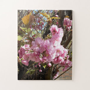 Wild Cherry roze Blossom Tree Legpuzzel