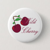 Wild Cherry Sour Ronde Button 5,7 Cm (Voorkant)