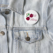 Wild Cherry Sour Ronde Button 5,7 Cm (In situ)