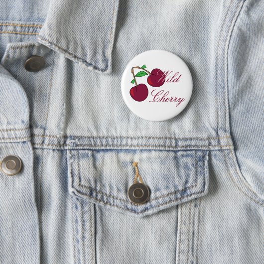 Wild Cherry Sour Ronde Button 5,7 Cm (In situ)