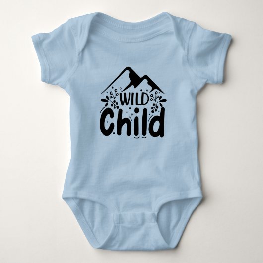 Wild Child Adventure Baby Bodysuit (Voorkant)