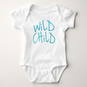 Wild Child Baby One Piece Romper