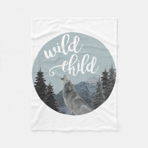 Wild Child Fleece Blanket